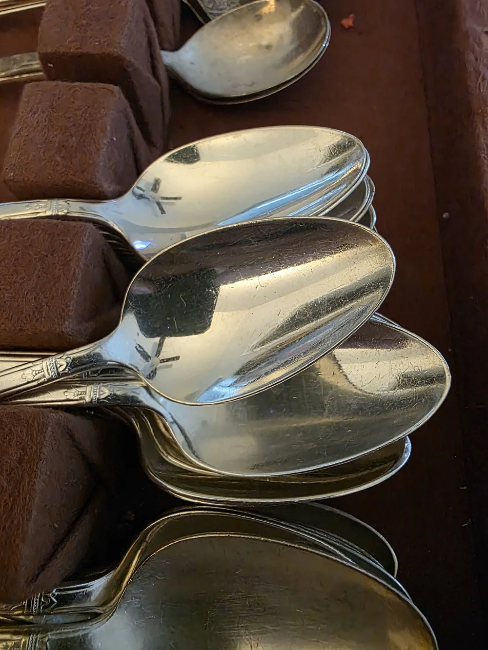 Vintage 1847 ROGERS Silver-Tone Flatware Set - FIRST LOVE Pattern, Silver
